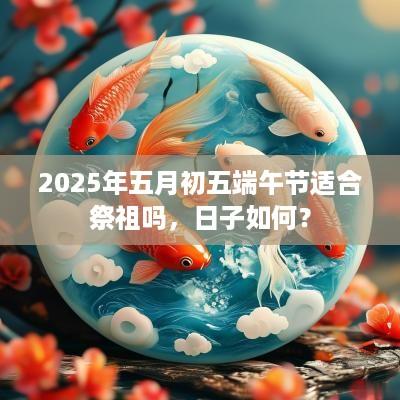 2025年五月初五端午节适合祭祖吗，日子如何？
