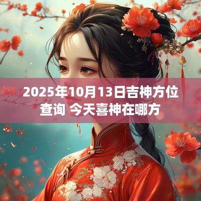 2025年10月13日吉神方位查询 今天喜神在哪方