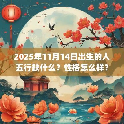 2025年11月14日出生的人五行缺什么？性格怎么样？