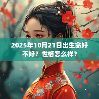 2025年10月21日出生命好不好？性格怎么样？
