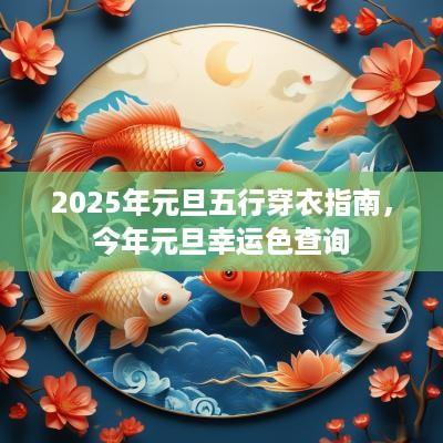 2025年元旦五行穿衣指南，今年元旦幸运色查询