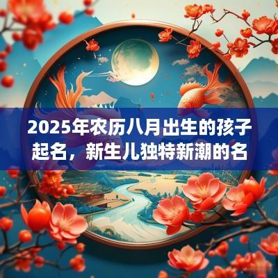 2025年农历八月出生的孩子起名，新生儿独特新潮的名字