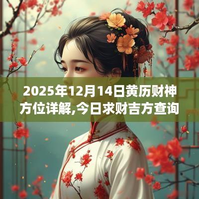 2025年12月14日黄历财神方位详解,今日求财吉方查询