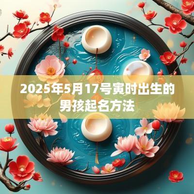 2025年5月17号寅时出生的男孩起名方法