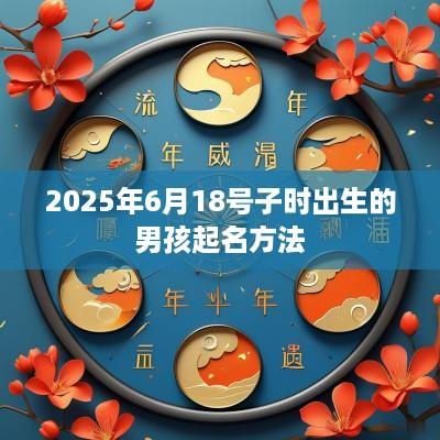 2025年6月18号子时出生的男孩起名方法