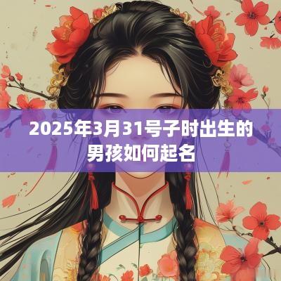 2025年3月31号子时出生的男孩如何起名