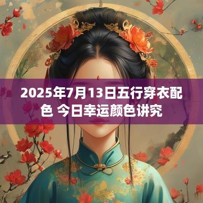 2025年7月13日五行穿衣配色 今日幸运颜色讲究