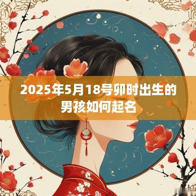 2025年5月18号卯时出生的男孩如何起名