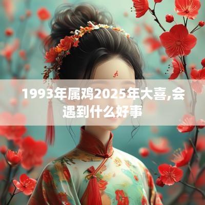1993年属鸡2025年大喜,会遇到什么好事