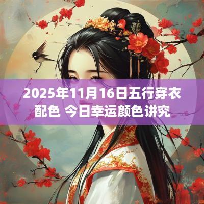 2025年11月16日五行穿衣配色 今日幸运颜色讲究