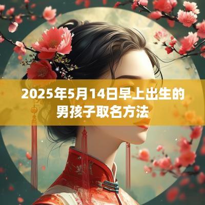 2026年5月14日早上出生的男孩子取名方法