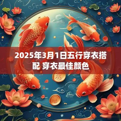 2025年3月1日五行穿衣搭配 穿衣最佳颜色