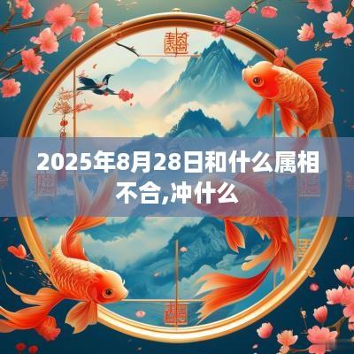 2025年8月28日和什么属相不合,冲什么