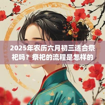2025年农历六月初三适合祭祀吗？祭祀的流程是怎样的？