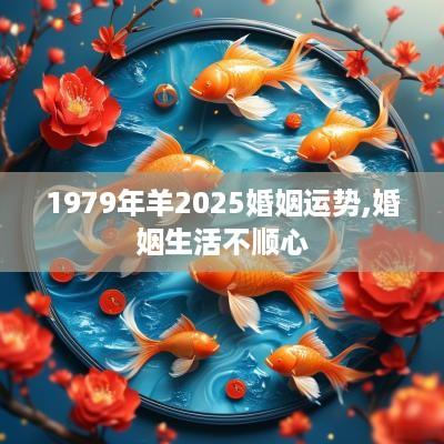 1979年羊2025婚姻运势,婚姻生活不顺心