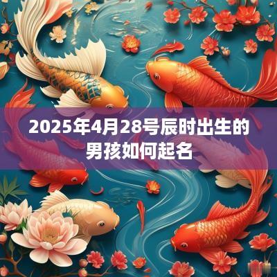 2025年4月28号辰时出生的男孩如何起名