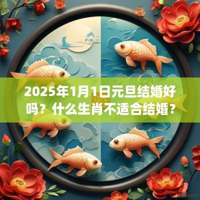 2025年1月1日元旦结婚好吗？什么生肖不适合结婚？
