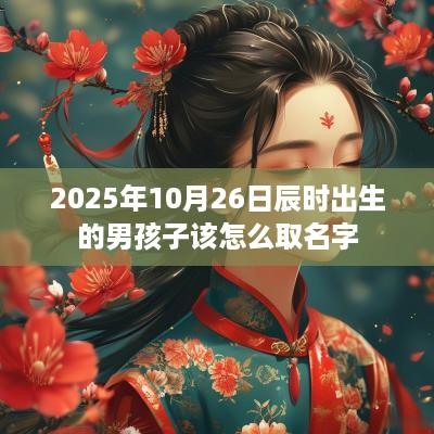 2025年10月26日辰时出生的男孩子该怎么取名字