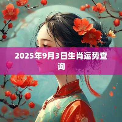 2025年9月3日生肖运势查询