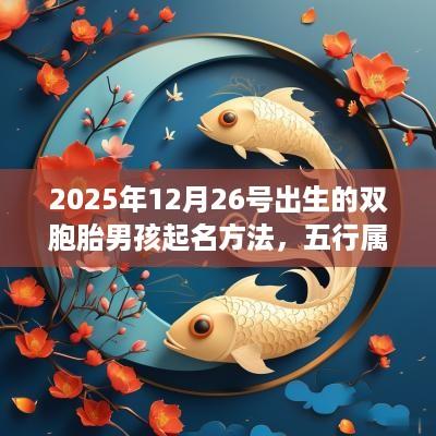 2025年12月26号出生的双胞胎男孩起名方法，五行属什么