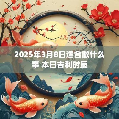 2025年3月8日适合做什么事 本日吉利时辰