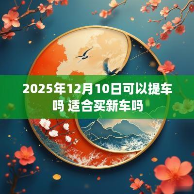 2025年12月10日可以提车吗 适合买新车吗
