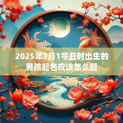 2025年7月1号丑时出生的男孩起名应该怎么起