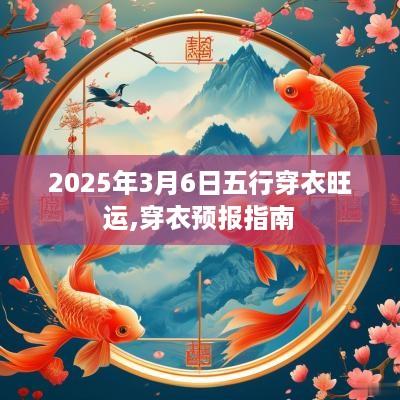2025年3月6日五行穿衣旺运,穿衣预报指南