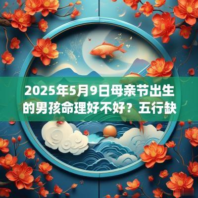 2025年5月9日母亲节出生的男孩命理好不好？五行缺什么？