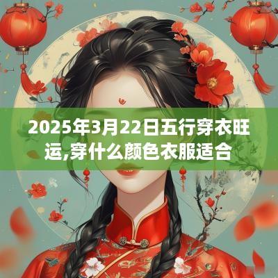 2025年3月22日五行穿衣旺运,穿什么颜色衣服适合