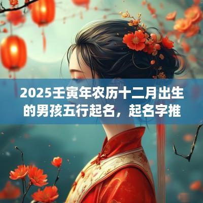 2025壬寅年农历十二月出生的男孩五行起名，起名字推荐