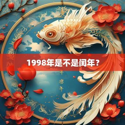 1998年是不是闰年？