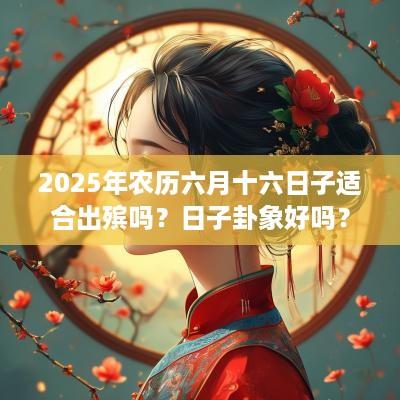 2025年农历六月十六日子适合出殡吗？日子卦象好吗？