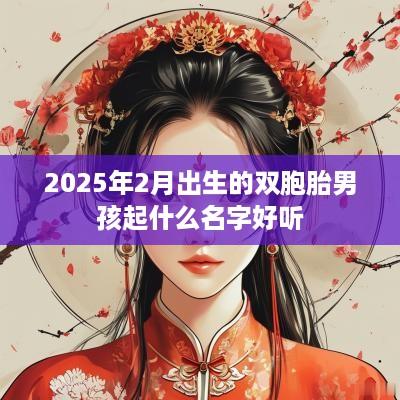 2025年2月出生的双胞胎男孩起什么名字好听