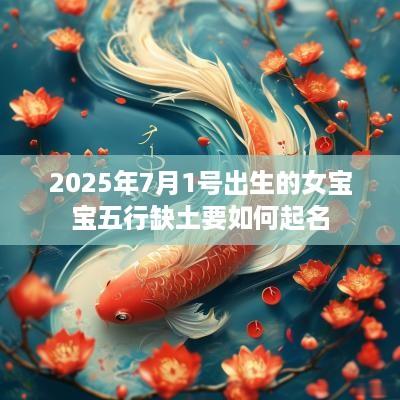 2025年7月1号出生的女宝宝五行缺土要如何起名