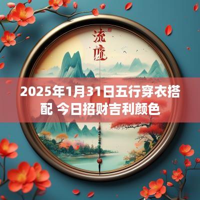 2025年1月31日五行穿衣搭配 今日招财吉利颜色