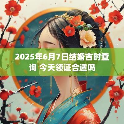2025年6月7日结婚吉时查询 今天领证合适吗