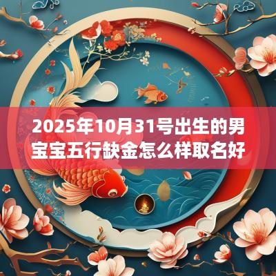 2025年10月31号出生的男宝宝五行缺金怎么样取名好