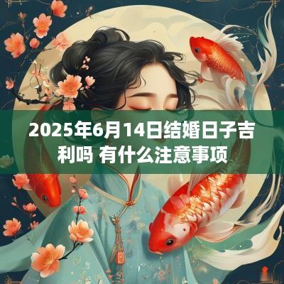 2025年6月14日结婚日子吉利吗 有什么注意事项