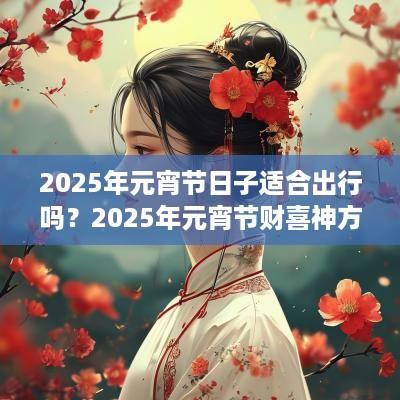 2025年元宵节日子适合出行吗？2025年元宵节财喜神方位？