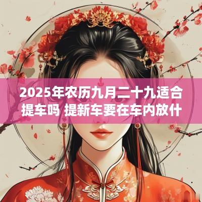 2025年农历九月二十九适合提车吗 提新车要在车内放什么
