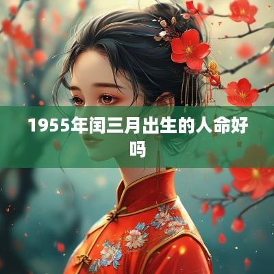 1955年闰三月出生的人命好吗