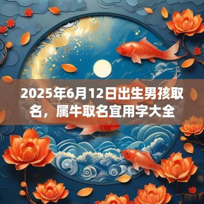 2025年6月12日出生男孩取名，属牛取名宜用字大全