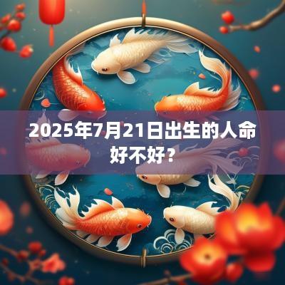 2025年7月21日出生的人命好不好？