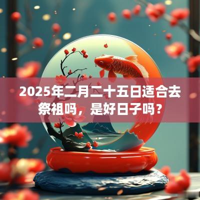 2025年二月二十五日适合去祭祖吗，是好日子吗？
