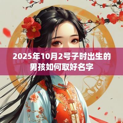 2025年10月2号子时出生的男孩如何取好名字