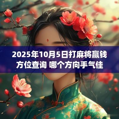 2025年10月5日打麻将赢钱方位查询 哪个方向手气佳