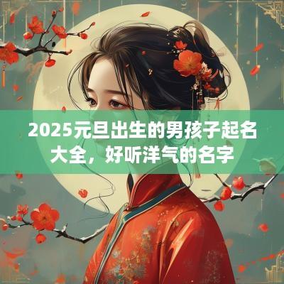 2025元旦出生的男孩子起名大全，好听洋气的名字