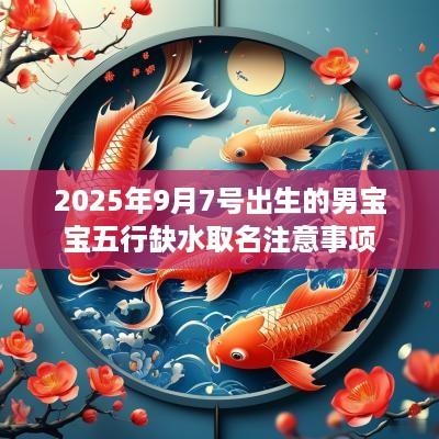2025年9月7号出生的男宝宝五行缺水取名注意事项