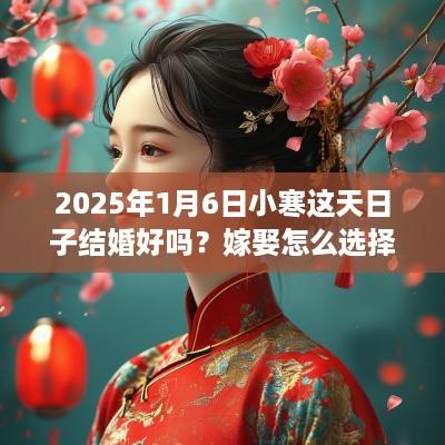 2025年1月6日小寒这天日子结婚好吗？嫁娶怎么选择吉日？
